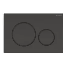 Клавиша смыва Geberit Sigma20, черный/матовый черный… - Фото №1