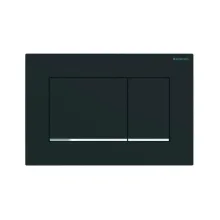 Клавиша смыва Geberit Sigma30, черный/матовый хром… - Фото №1
