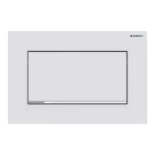 Смывная клавиша Geberit Sigma 30, белый/матовый хром… - Фото №1