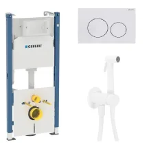 Система инсталляции Geberit Duofix Delta 112 + Клавиша… - Фото №1