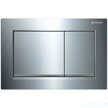 Клавиша смыва Geberit Omega30, хром глянец/матовый… - Фото №1
