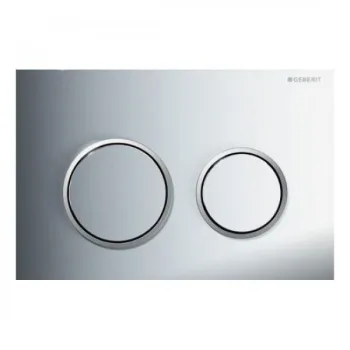 Клавиша смыва Geberit Omega20, хром глянец/матовый… - Фото №1
