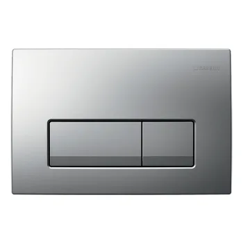 Клавиша смыва Geberit Delta51, матовый хром (115.105.46.1) - Фото №1