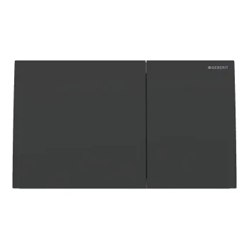 Змивна клавіша Geberit Sigma70, чорний матовий (115.622.14.1) - Фото №1