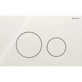 Клавіша змиву Geberit Sigma40 Round, подвійний змив,… - Фото №1