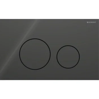 Клавиша смыва Geberit Sigma40 Round, двойной смыв,… - Фото №1