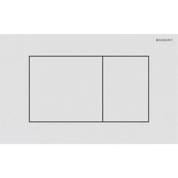 Клавіша змиву Geberit Sigma40 Square, нерж.сталь,… - Фото №1
