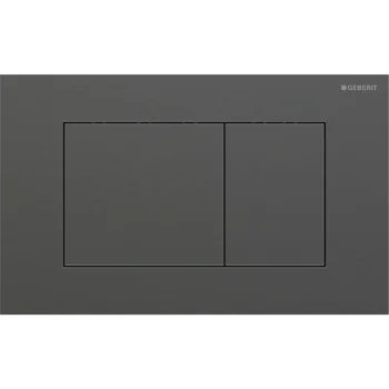 Клавіша змиву Geberit Sigma40 Square, нерж.сталь матова,… - Фото №1