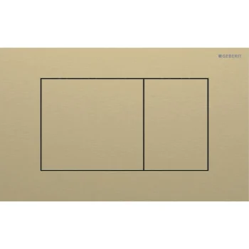 Клавіша змиву Geberit Sigma40 Square, нерж.сталь,… - Фото №1