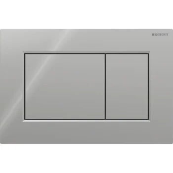 Клавиша смыва Geberit Sigma01 Square, двойной смыв,… - Фото №1