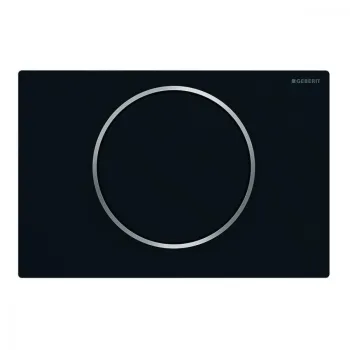 Кнопка змиву Geberit Sigma 10, чорний/матовий хром (115.758.14.5)