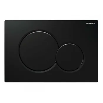 Кнопка змиву Geberit Sigma01, чорний RAL 9005 (115.770.DW.5)