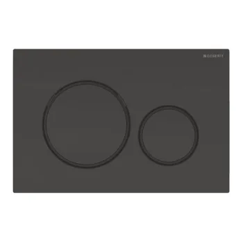 Клавиша смыва Geberit Sigma20, черный/матовый черный… - Фото №1