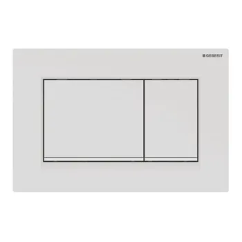Кнопка змиву Geberit Sigma30, матовий білий (115.883.01.1)