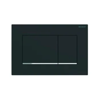 Клавиша смыва Geberit Sigma30, черный/матовый хром… - Фото №1