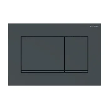 Клавиша смыва Geberit Sigma30, черный/матовый черный… - Фото №1