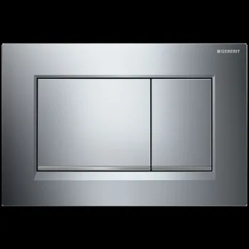 Клавиша смыва Geberit Sigma30, глянцевый хром/матовый… - Фото №1