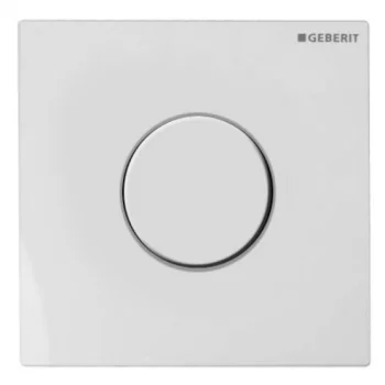 Кнопка Geberit Sigma01 для уринала, белая (116.011.11.5) - Фото №1