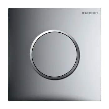 Кнопка для писсуара Geberit Sigma 10, светлый хром/матовый,… - Фото №1