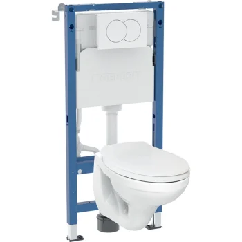 Комплект инсталляции Geberit Duofix PRO 20 с белой… - Фото №1