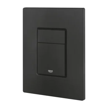 Клавиша смыва для унитаза Grohe Even, черная матовая… - Фото №1