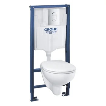 Комплект Grohe Solido 5-в-1 Унитаз + Инсталляция Rapid… - Фото №1