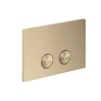 Клавиша смыва AXOR FlushPlate, Brushed Bronze (42530140) - Фото №1