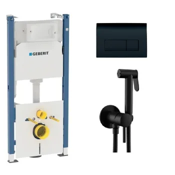 Система инсталляции Geberit Duofix Delta 112 + Клавиша… - Фото №1