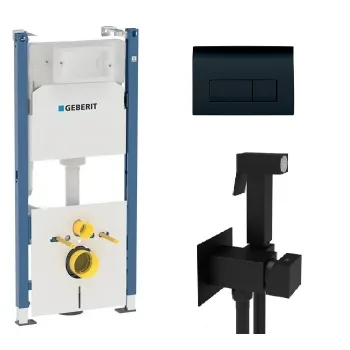Система инсталляции Geberit Duofix Delta 112 + Клавиша… - Фото №1