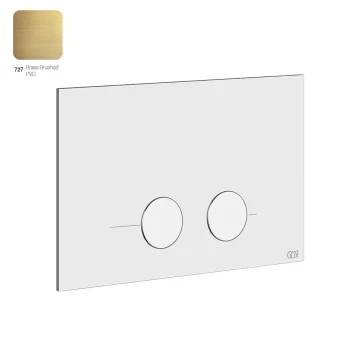 Клавиша смыва для унитаза GESSI Sigma 8/12, двойная,… - Фото №1