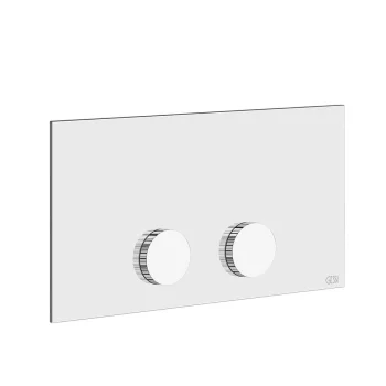 Кнопка змиву Gessi Ingranaggio Viega 1H, 2H, 2L, хром… - Фото №1