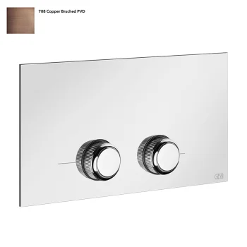 Клавиша смыва Gessi Venti20, для бачка Viega, Copper… - Фото №1
