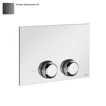 Клавиша смыва Gessi Venti20, для бачка Tece, Black… - Фото №1