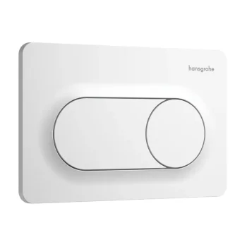 Клавіша змиву Hansgrohe iFrame Original S, Matt White… - Фото №1