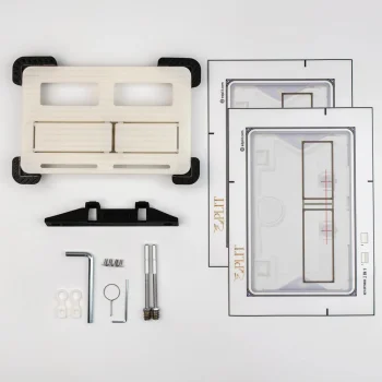Клавиша смыва Edplit Invisi Tile Touch M2, скрытая,… - Фото №1