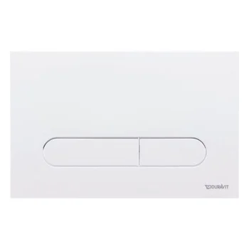 Клавіша змиву для унітазу Duravit Beta 100, White… - Фото №1