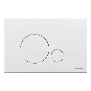 Клавіша змиву для унітазу Duravit Beta 120, White… - Фото №1