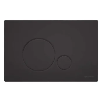 Клавіша змиву для унітазу Duravit Beta 120, Black… - Фото №1