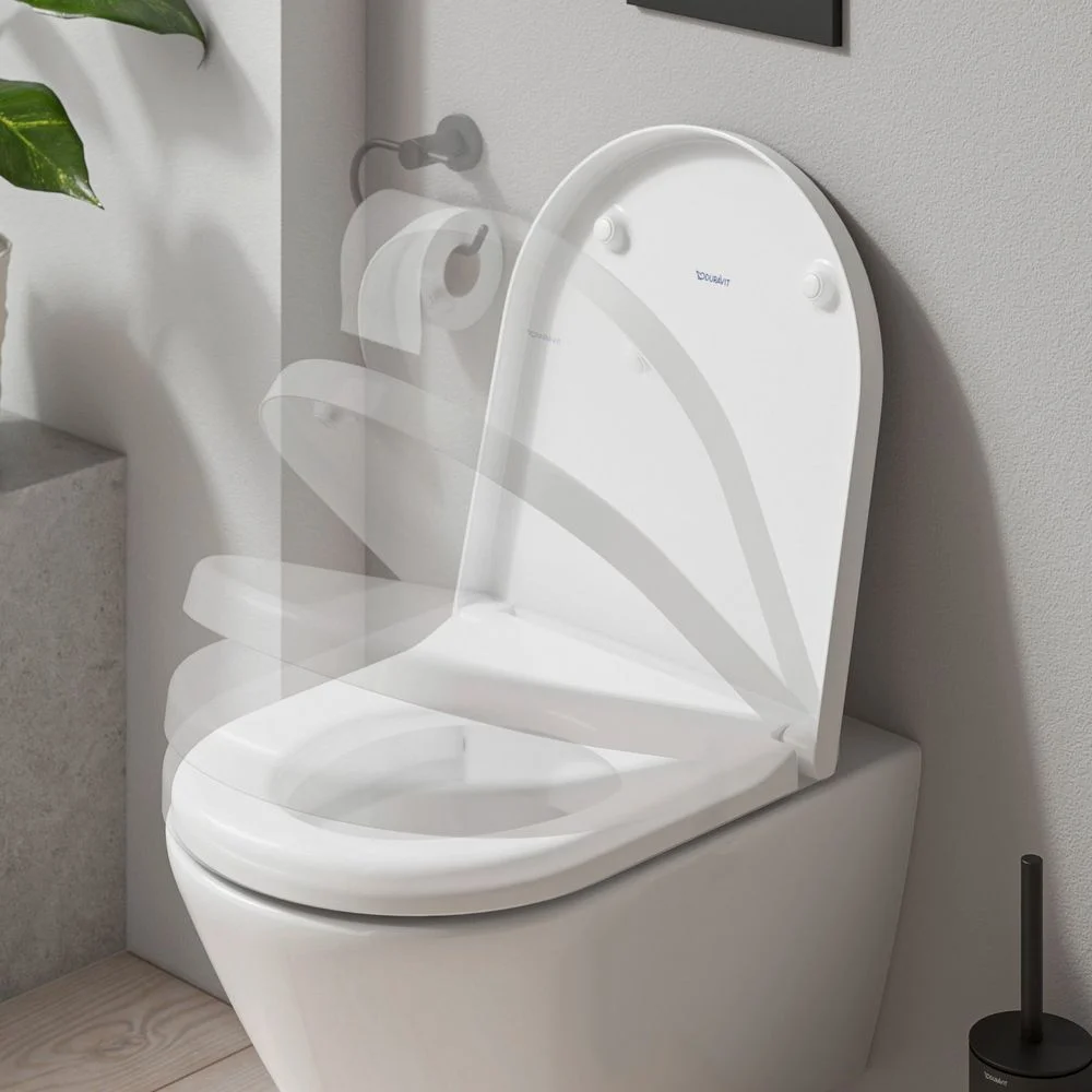 Сиденье для унитаза Duravit D-Code, белый (0028490021) - Фото 2