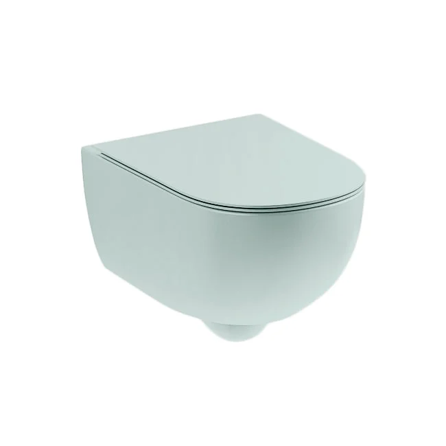 Крышка для унитаза Nic Design Pin Soft-Close, Gesso mat (005712062) - Фото 2