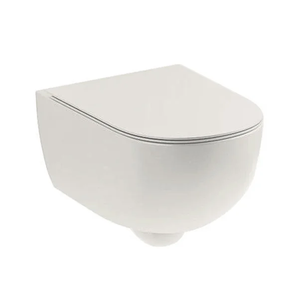 Кришка для унітазу Nic Design Pin Soft-Close, Lino glossy (005712069) - Фото 2