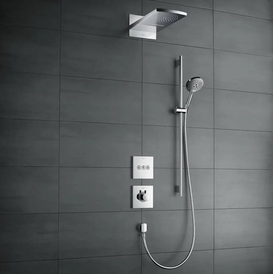 Перемикач положень Hansgrohe ShowerSelect на 3 споживачі, білий матовий (15764700) - Фото 2