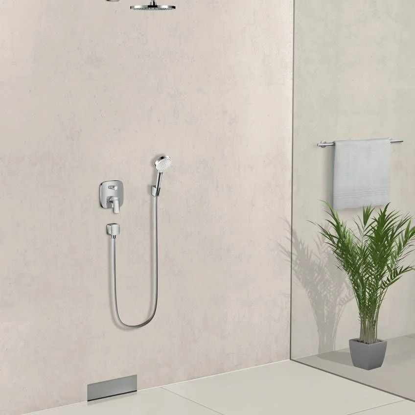 Шланговое з'єднання для душа Hansgrohe Fixfit, хром (26457000) - Фото 2