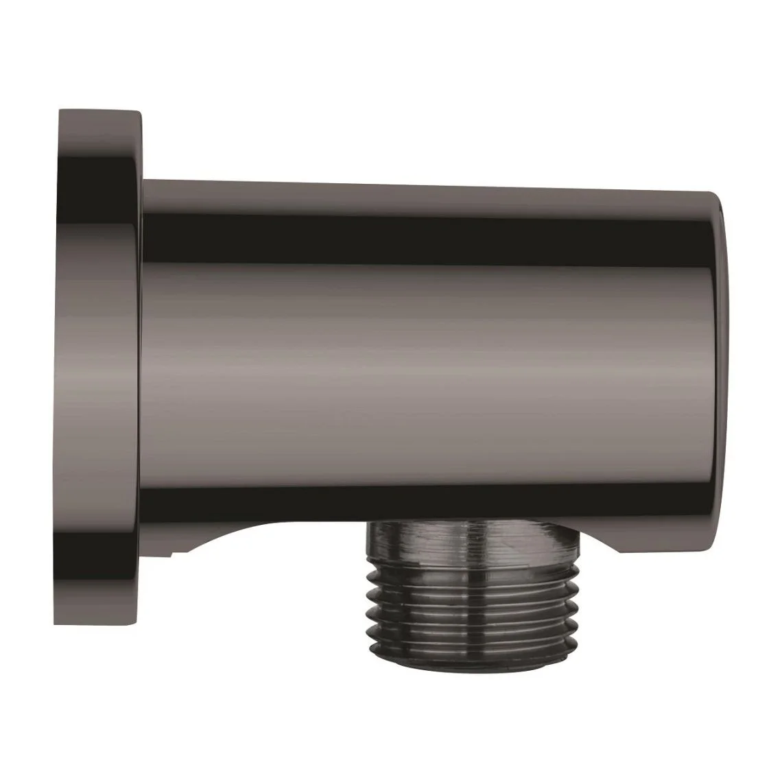 Подключение для душевого шланга Grohe Rainshower, темный графит глянец (27057A00) - Фото 2