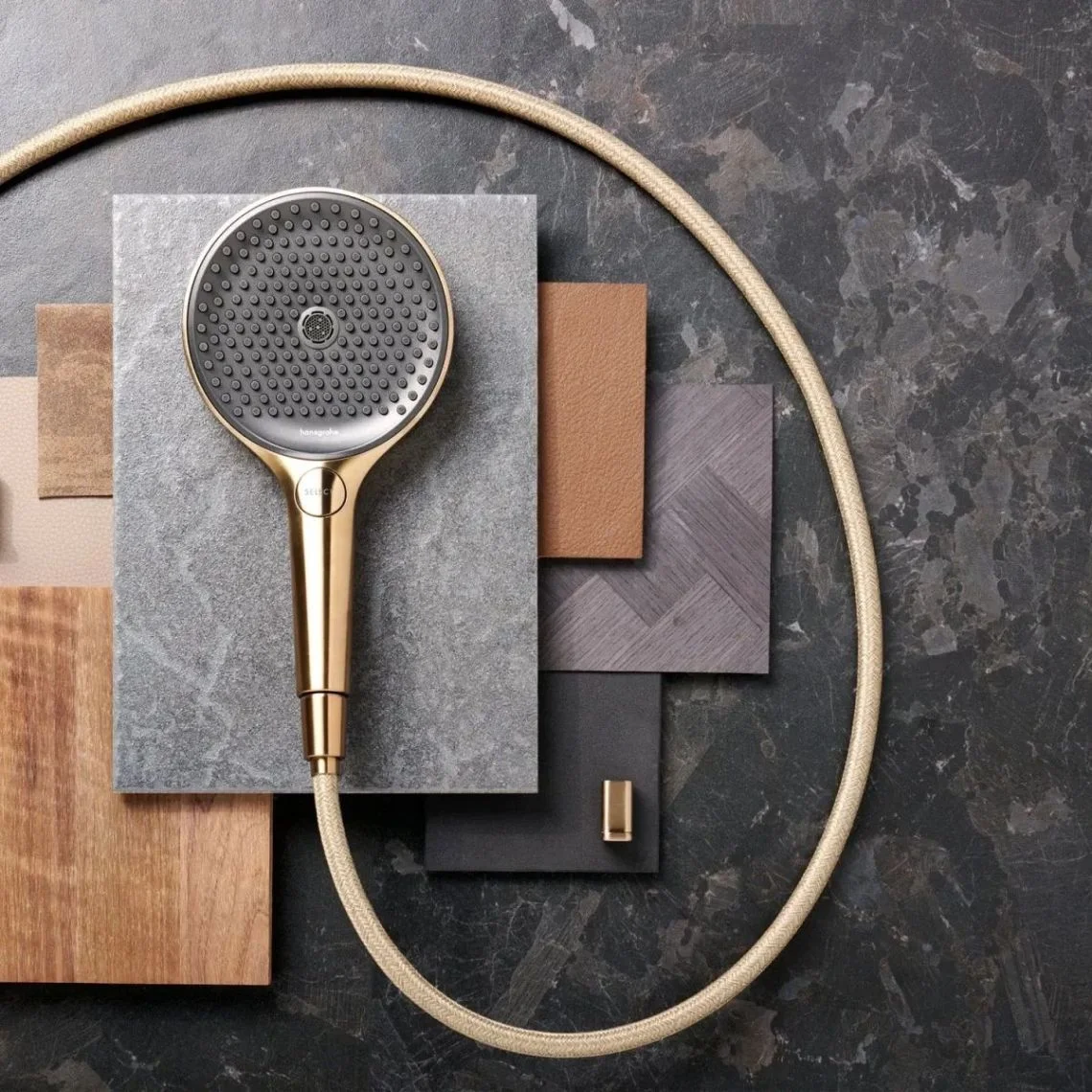 Шланг для душу Hansgrohe Designflex 175 см, Brushed Bronze (28240140) - Фото 3