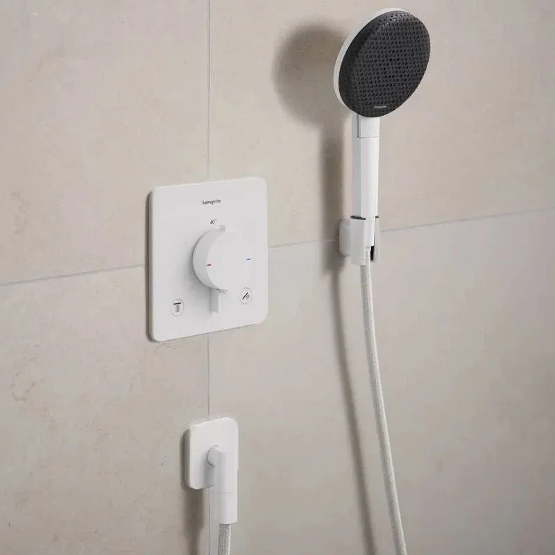 Утримувач ручного душу Hansgrohe Porter Fine, Matt White (28885700) - Фото 2
