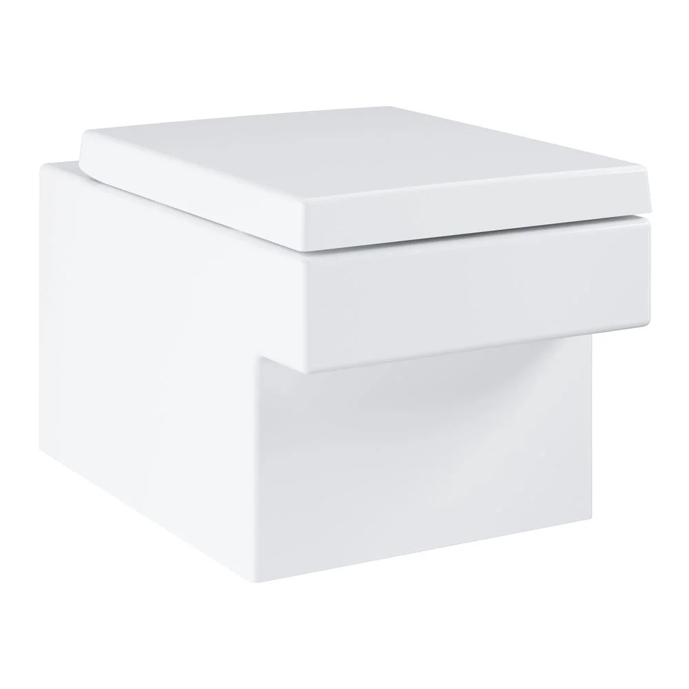 Сидіння для унітазу Grohe Cube Ceramic швидкознімне з мікроліфтом, білий альпін (39488000) - Фото 2