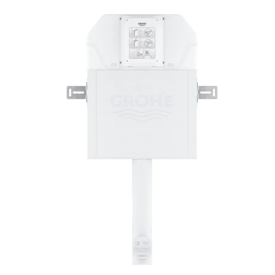 Бачок скрытого монтажа для подвесного унитаза Grohe пластиковый (39682000) - Фото 2