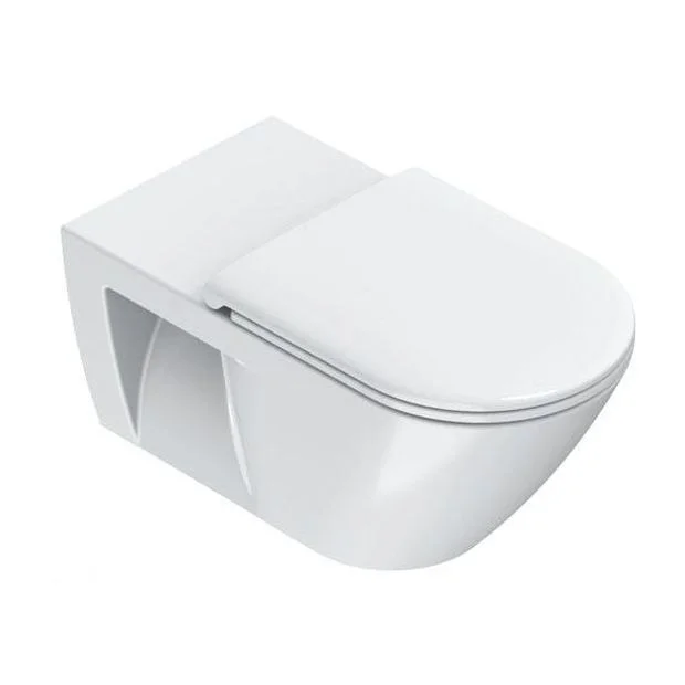 Крышка для унитаза Catalano Sfera Comfort Soft-close с антибактериальным покрытием, белый (5HNSTF00) - Фото 2