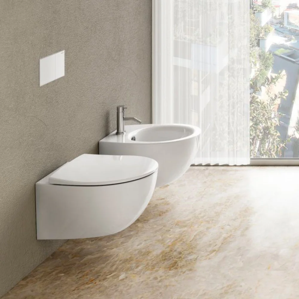 Крышка для унитаза Catalano New Light/Velis/Italy soft-close, белая матовая (5NLV5STFBM) - Фото 2